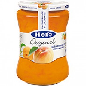 HERO confitura de albaricoque frasco 345 grs